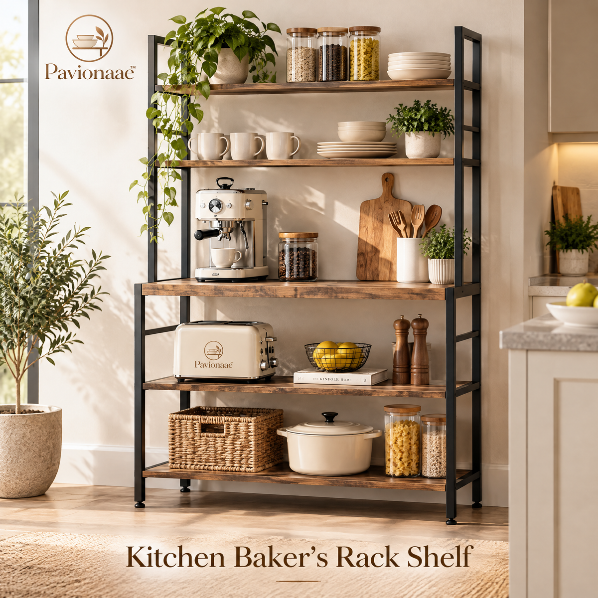Pavionaae™ Kitchen Baker’s Rack Shelf - gallery image 1