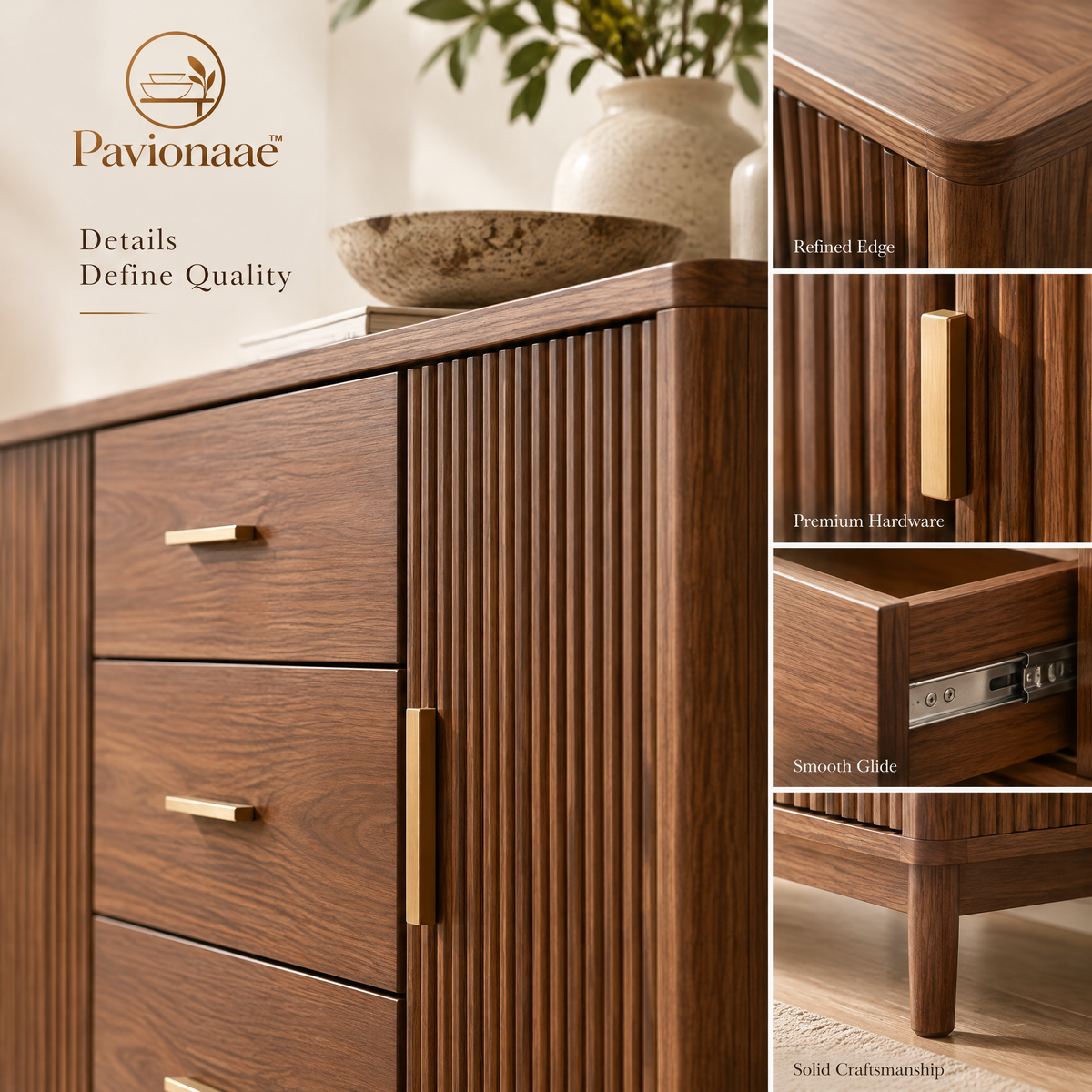 Pavionaae™ Dining Room Sideboard Cabinet - gallery image 4