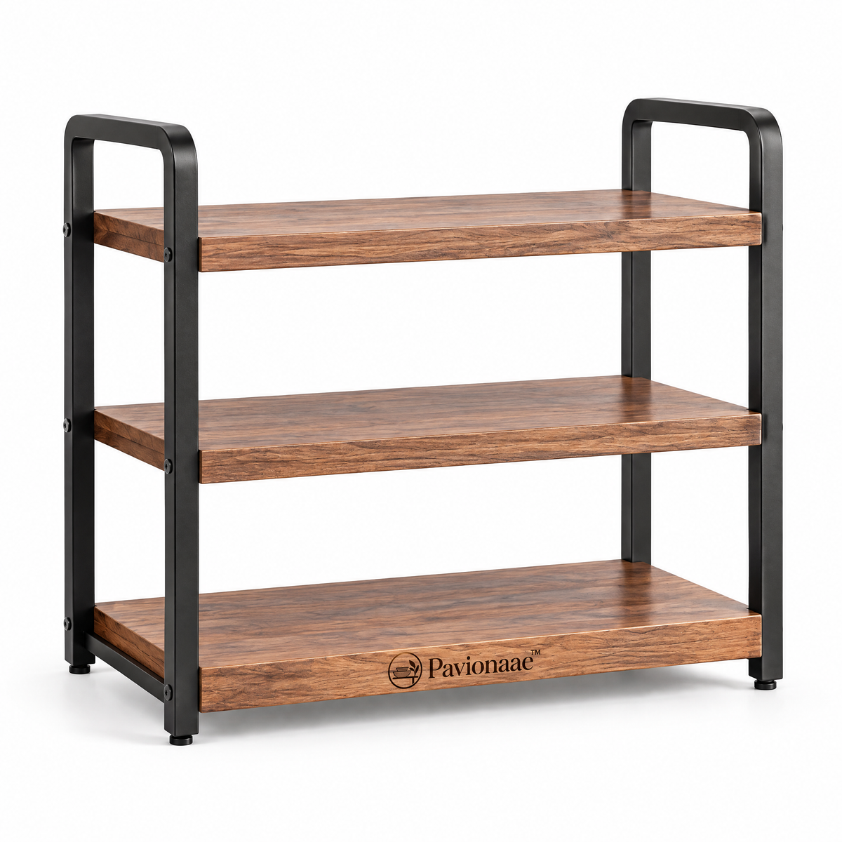 Pavionaae™ 3-Tier Kitchen Counter Organizer Shelf - white background product view