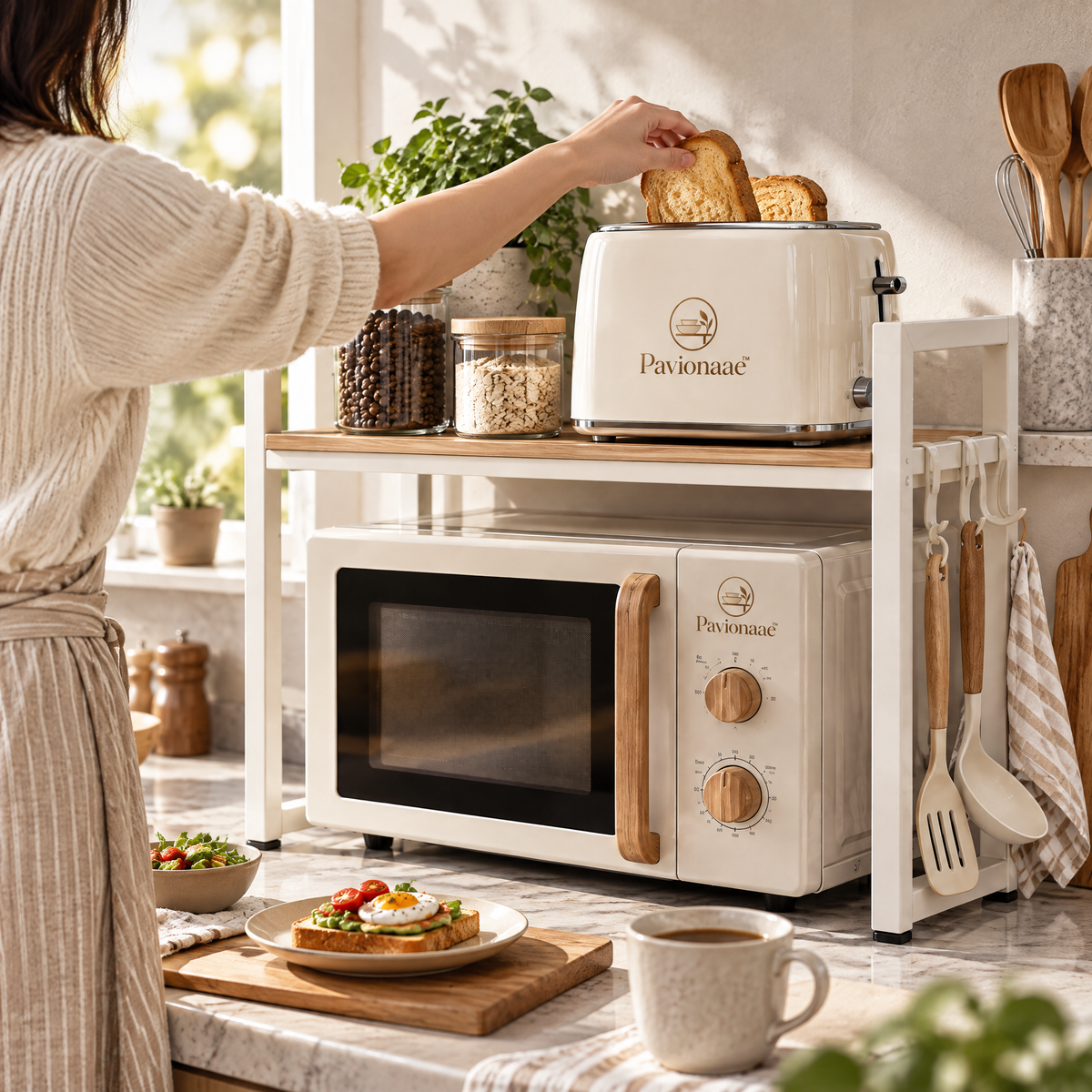 Pavionaae™ Over The Counter Appliance Shelf - gallery image 3